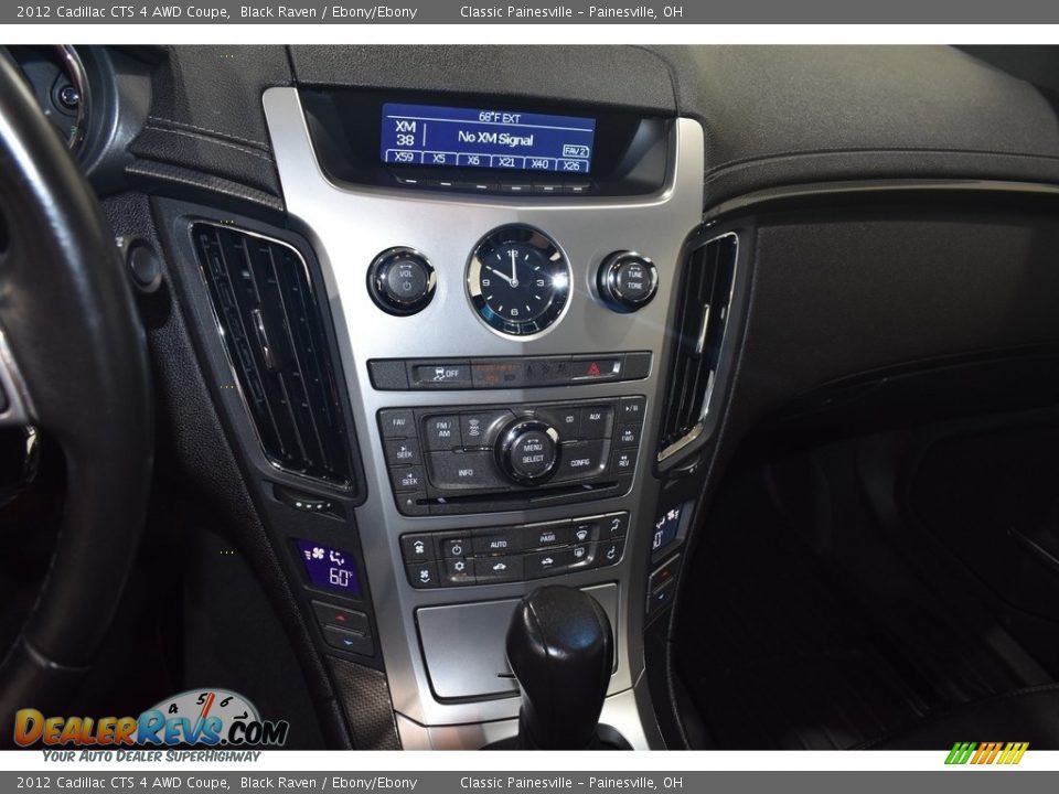 2012 Cadillac CTS 4 AWD Coupe Black Raven / Ebony/Ebony Photo #13