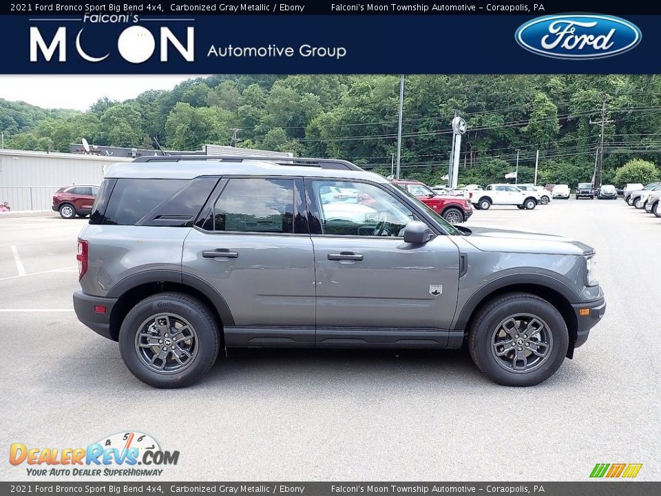 2021 Ford Bronco Sport Big Bend 4x4 Carbonized Gray Metallic / Ebony Photo #1