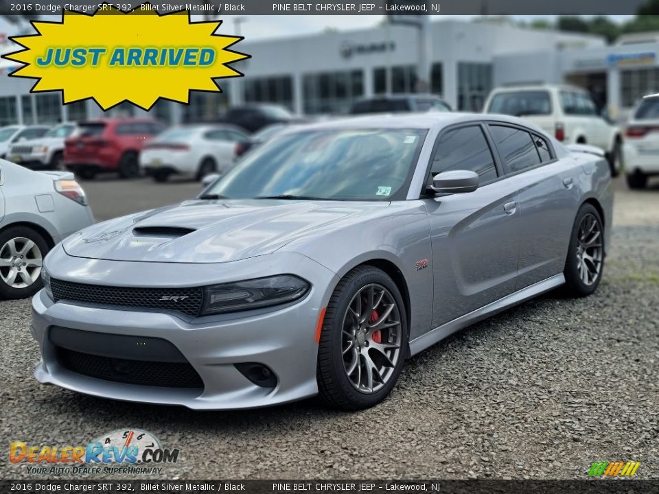 2016 Dodge Charger SRT 392 Billet Silver Metallic / Black Photo #1