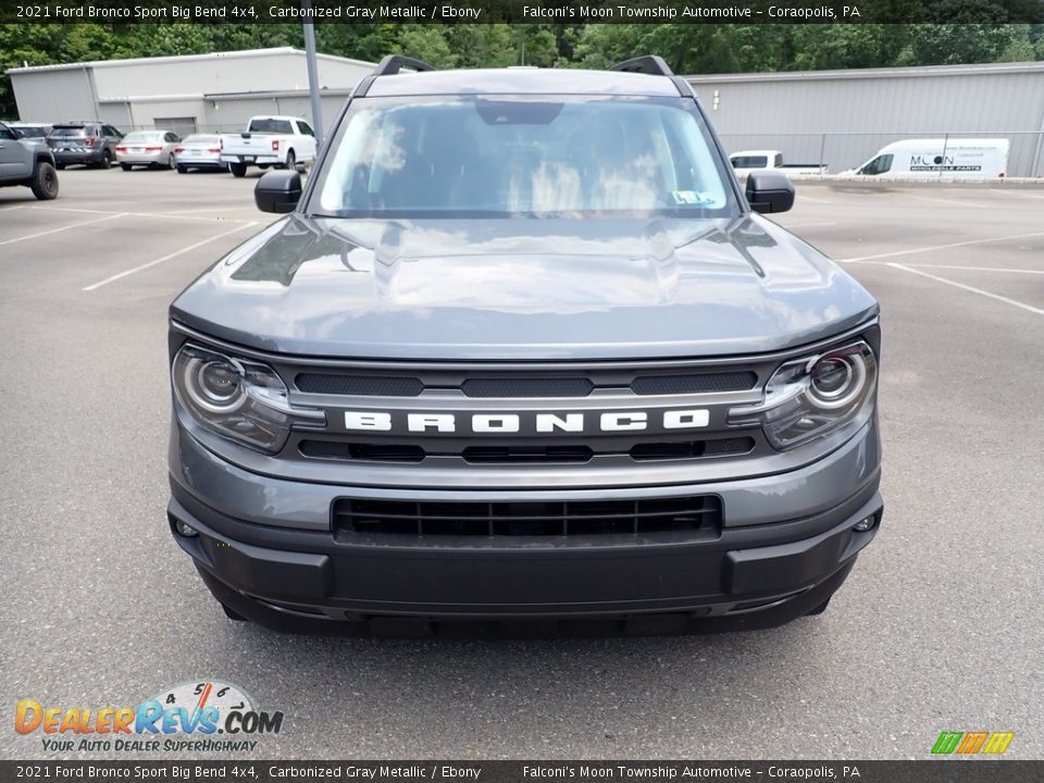 2021 Ford Bronco Sport Big Bend 4x4 Carbonized Gray Metallic / Ebony Photo #4