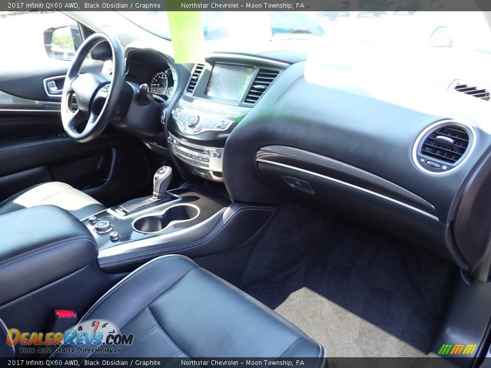 Dashboard of 2017 Infiniti QX60 AWD Photo #16