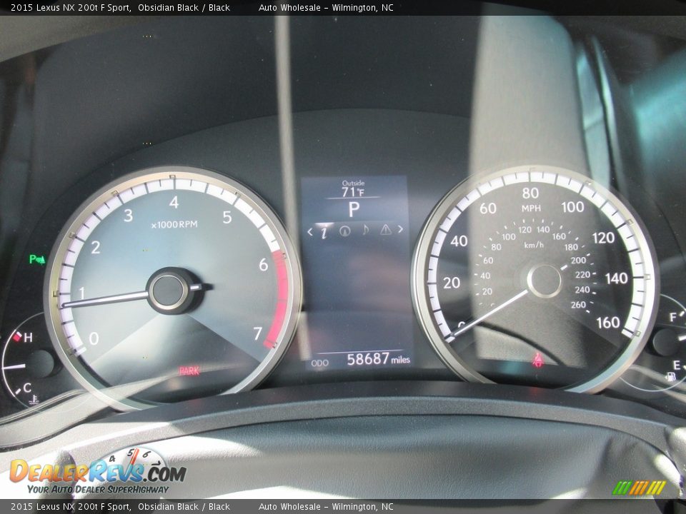 2015 Lexus NX 200t F Sport Gauges Photo #16