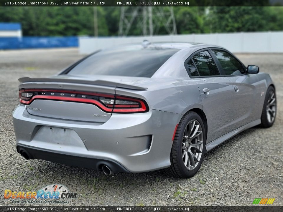 2016 Dodge Charger SRT 392 Billet Silver Metallic / Black Photo #3