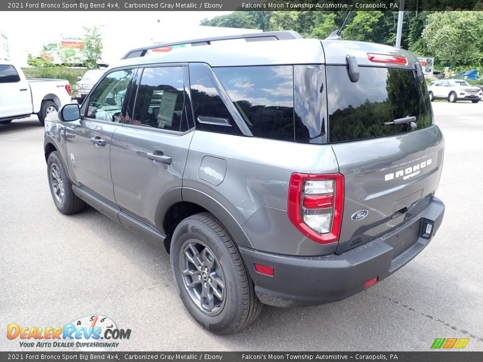 2021 Ford Bronco Sport Big Bend 4x4 Carbonized Gray Metallic / Ebony Photo #7