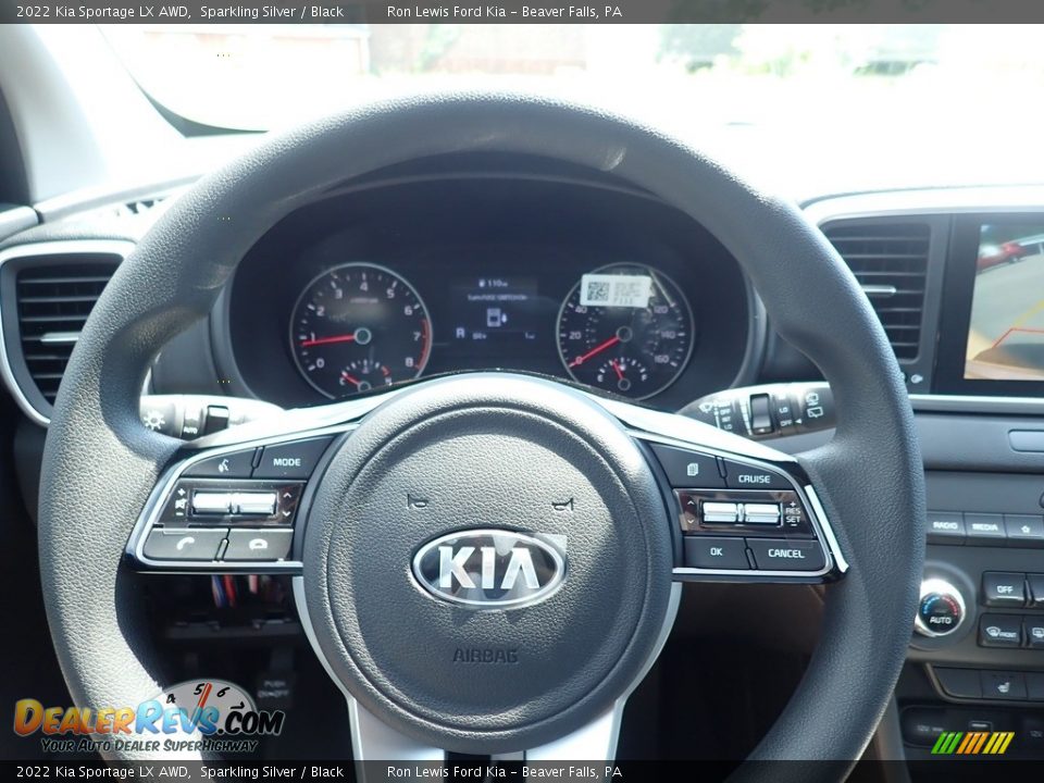 2022 Kia Sportage LX AWD Sparkling Silver / Black Photo #19