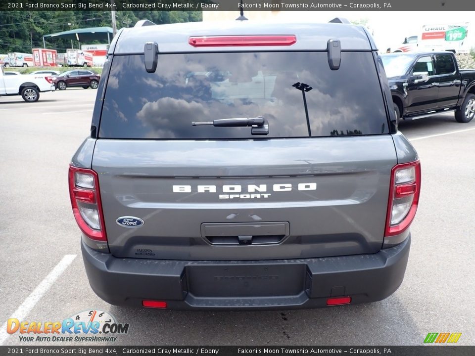 2021 Ford Bronco Sport Big Bend 4x4 Carbonized Gray Metallic / Ebony Photo #8