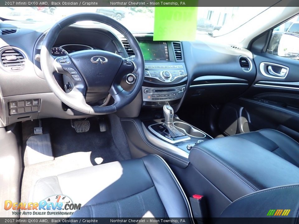 Front Seat of 2017 Infiniti QX60 AWD Photo #22