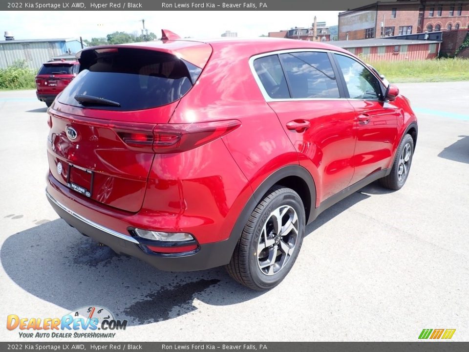 2022 Kia Sportage LX AWD Hyper Red / Black Photo #2
