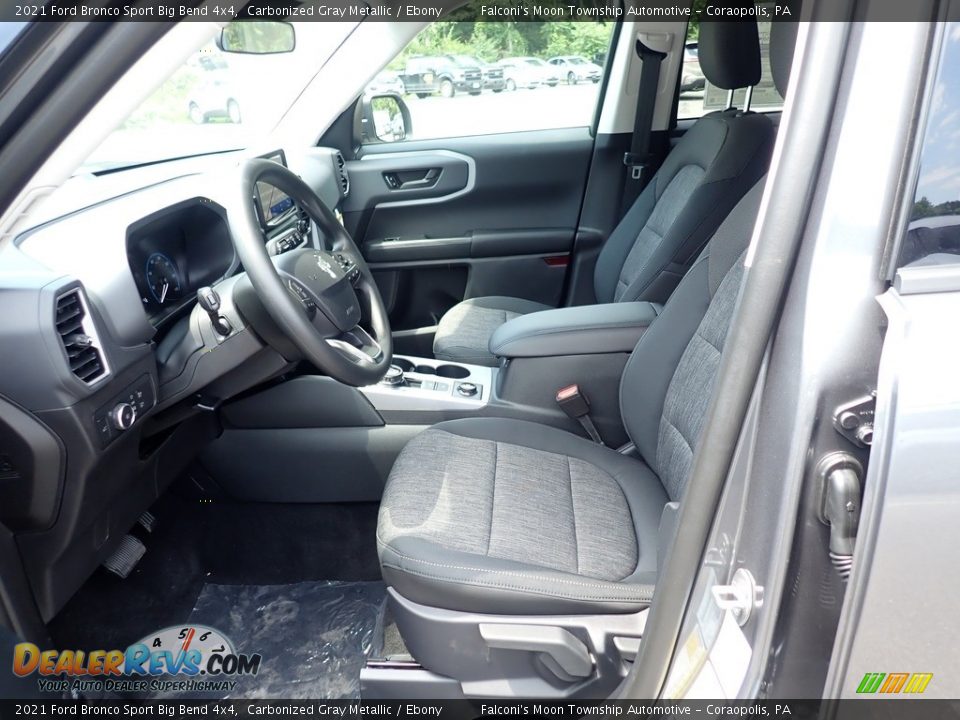 Front Seat of 2021 Ford Bronco Sport Big Bend 4x4 Photo #13