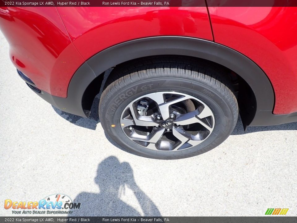 2022 Kia Sportage LX AWD Hyper Red / Black Photo #9