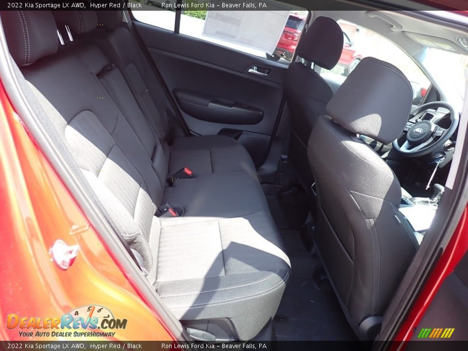 2022 Kia Sportage LX AWD Hyper Red / Black Photo #10