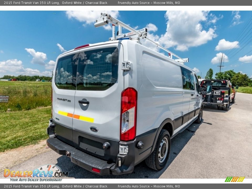 2015 Ford Transit Van 350 LR Long Oxford White / Charcoal Black Photo #4