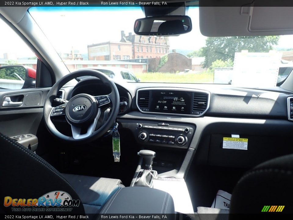 2022 Kia Sportage LX AWD Hyper Red / Black Photo #11