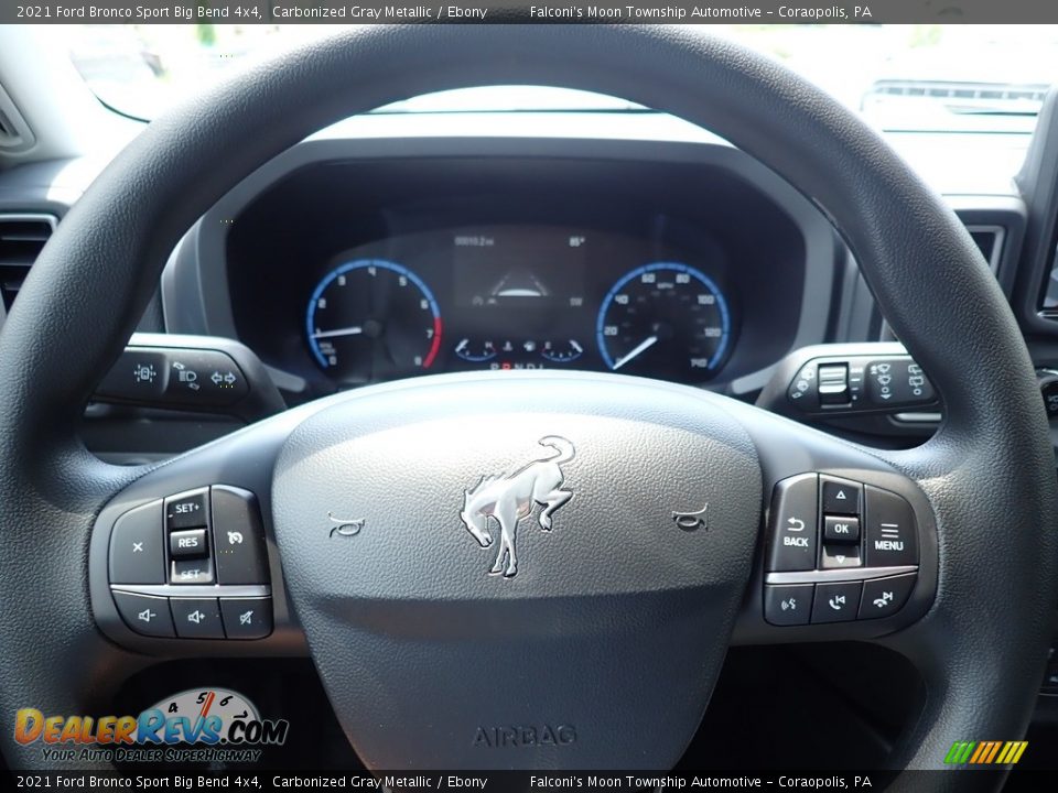 2021 Ford Bronco Sport Big Bend 4x4 Steering Wheel Photo #20