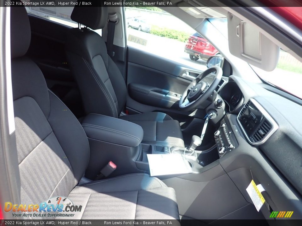 2022 Kia Sportage LX AWD Hyper Red / Black Photo #12