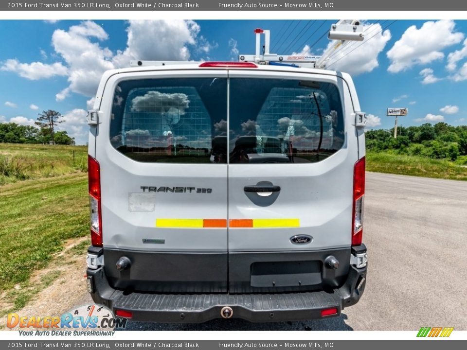 2015 Ford Transit Van 350 LR Long Oxford White / Charcoal Black Photo #5