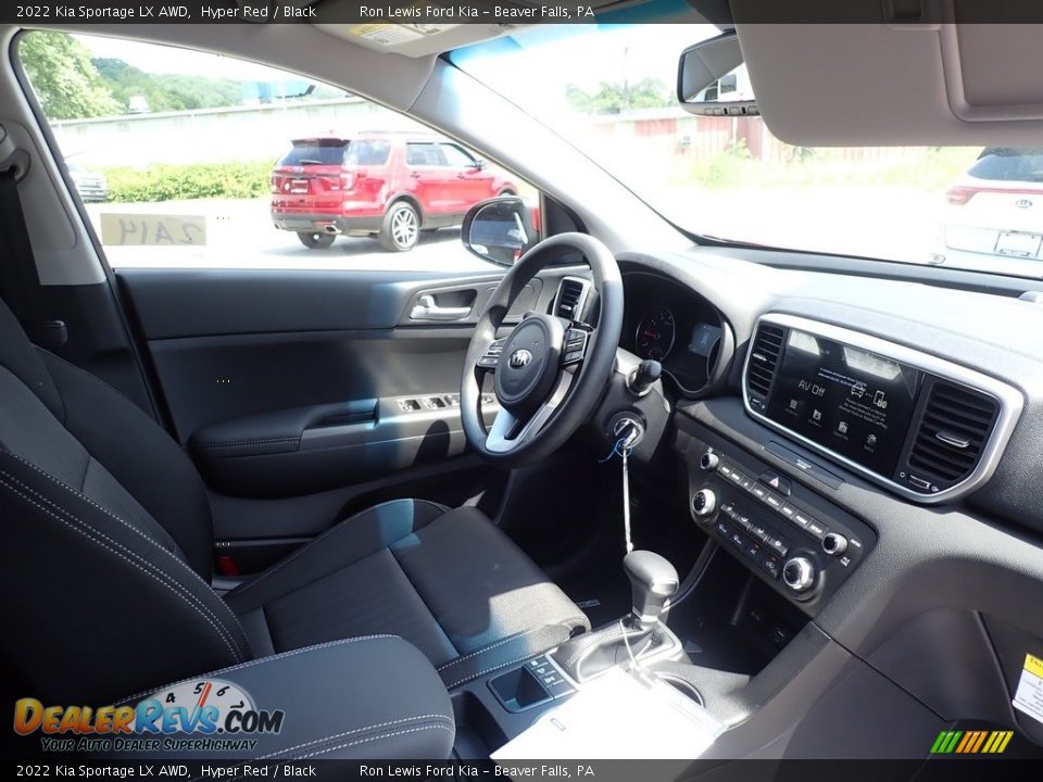 2022 Kia Sportage LX AWD Hyper Red / Black Photo #13