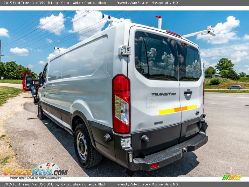 2015 Ford Transit Van 350 LR Long Oxford White / Charcoal Black Photo #6