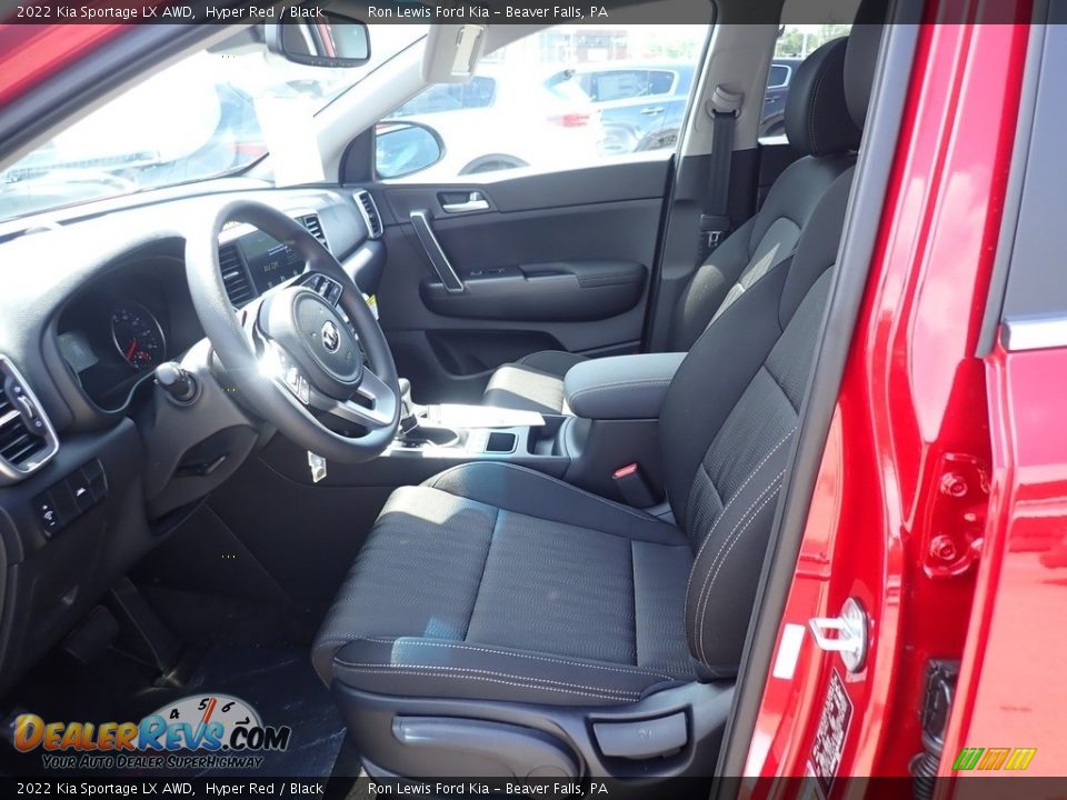 2022 Kia Sportage LX AWD Hyper Red / Black Photo #14