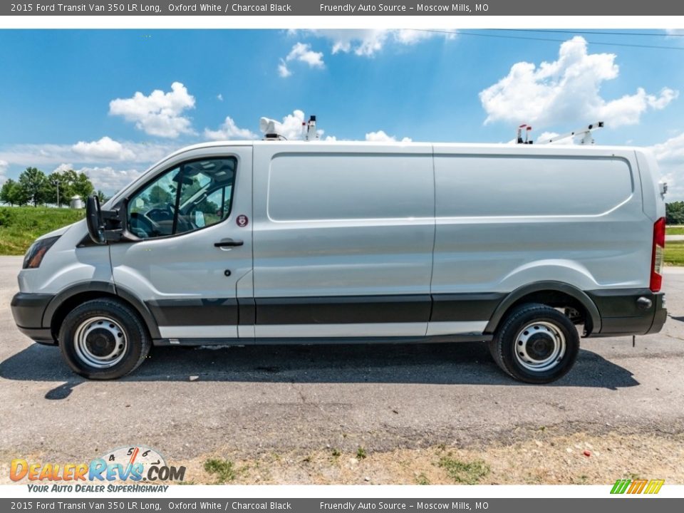 2015 Ford Transit Van 350 LR Long Oxford White / Charcoal Black Photo #7