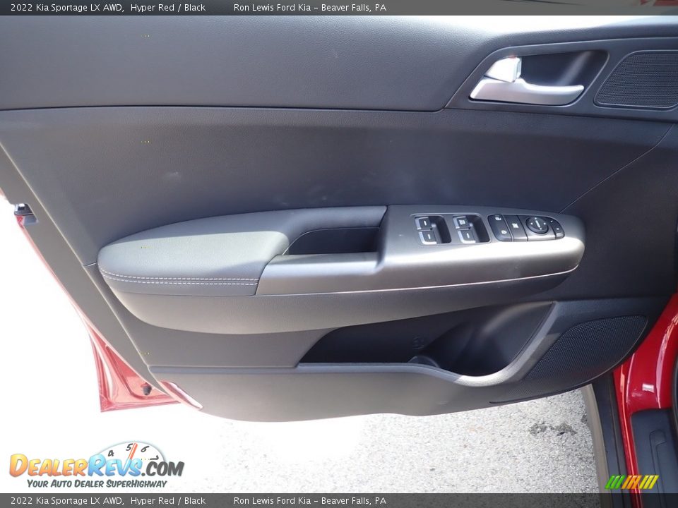 2022 Kia Sportage LX AWD Hyper Red / Black Photo #15