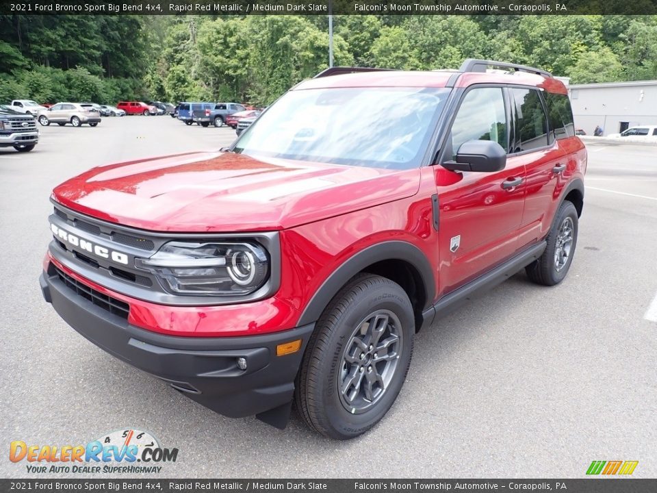 Front 3/4 View of 2021 Ford Bronco Sport Big Bend 4x4 Photo #5