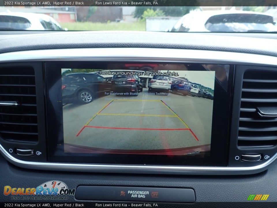 2022 Kia Sportage LX AWD Hyper Red / Black Photo #18