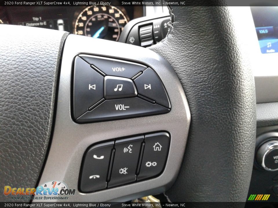 2020 Ford Ranger XLT SuperCrew 4x4 Steering Wheel Photo #20