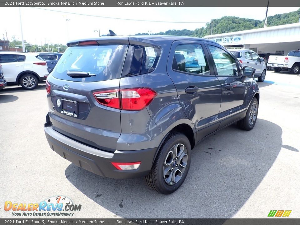 2021 Ford EcoSport S Smoke Metallic / Medium Stone Photo #2