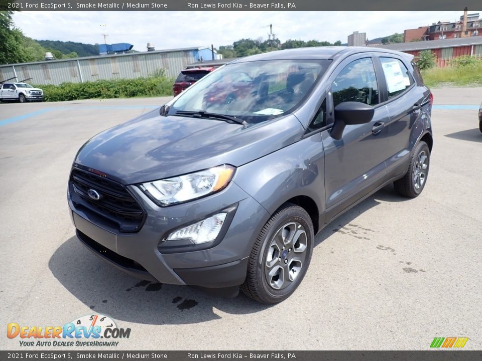 Front 3/4 View of 2021 Ford EcoSport S Photo #5