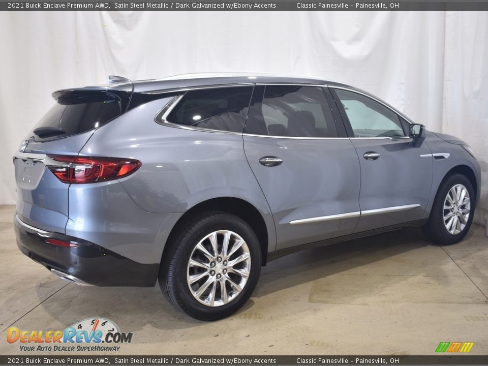 2021 Buick Enclave Premium AWD Satin Steel Metallic / Dark Galvanized w/Ebony Accents Photo #2