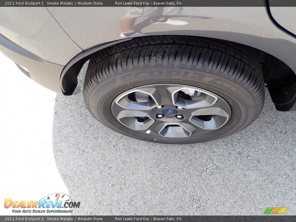 2021 Ford EcoSport S Smoke Metallic / Medium Stone Photo #9