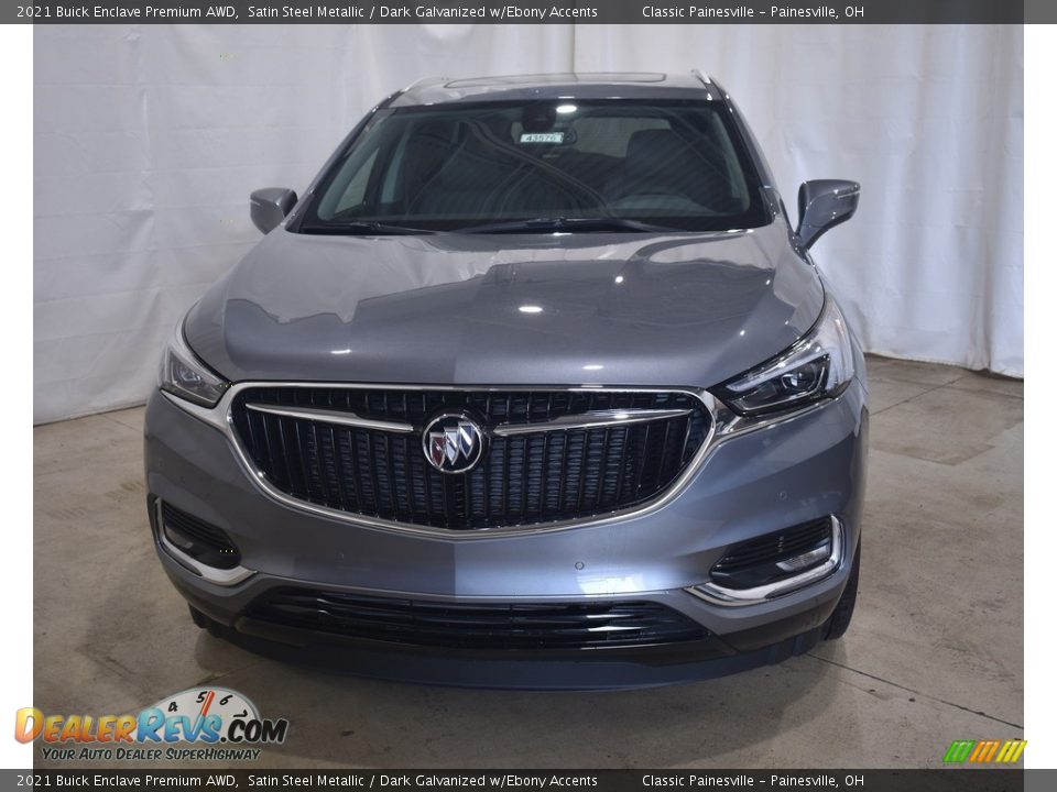 2021 Buick Enclave Premium AWD Satin Steel Metallic / Dark Galvanized w/Ebony Accents Photo #4