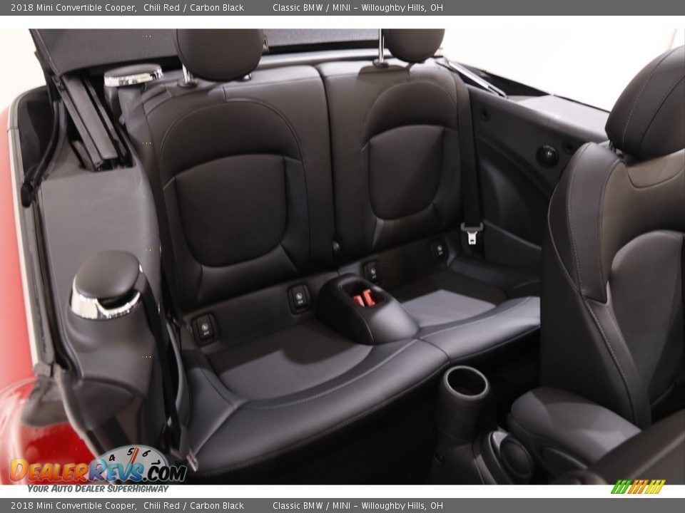 Rear Seat of 2018 Mini Convertible Cooper Photo #15