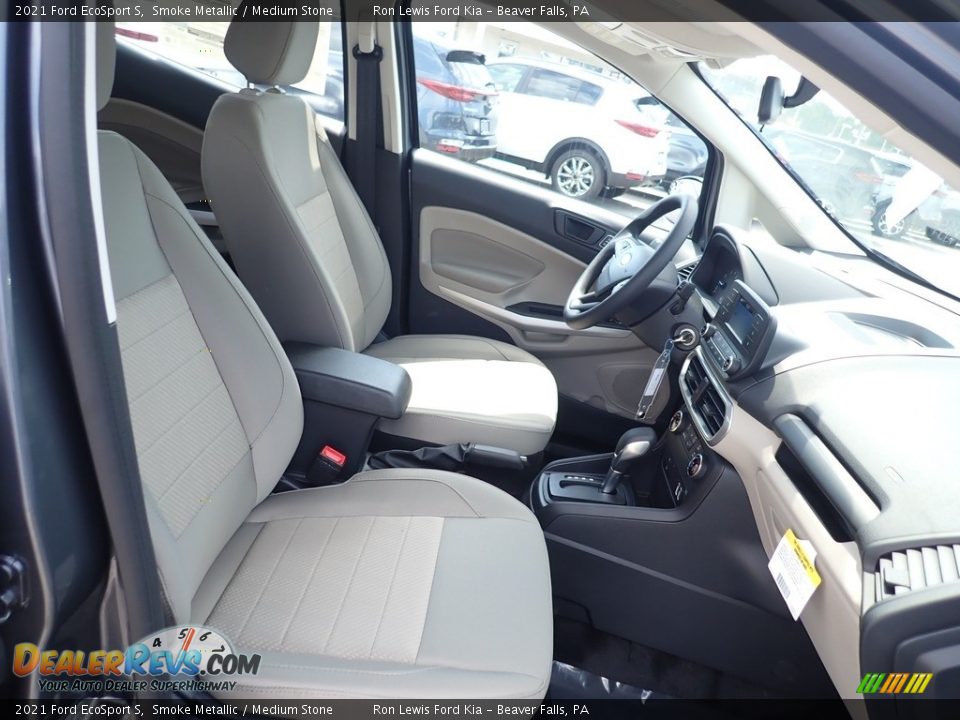 2021 Ford EcoSport S Smoke Metallic / Medium Stone Photo #11