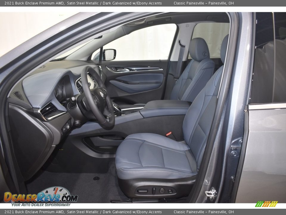 2021 Buick Enclave Premium AWD Satin Steel Metallic / Dark Galvanized w/Ebony Accents Photo #7