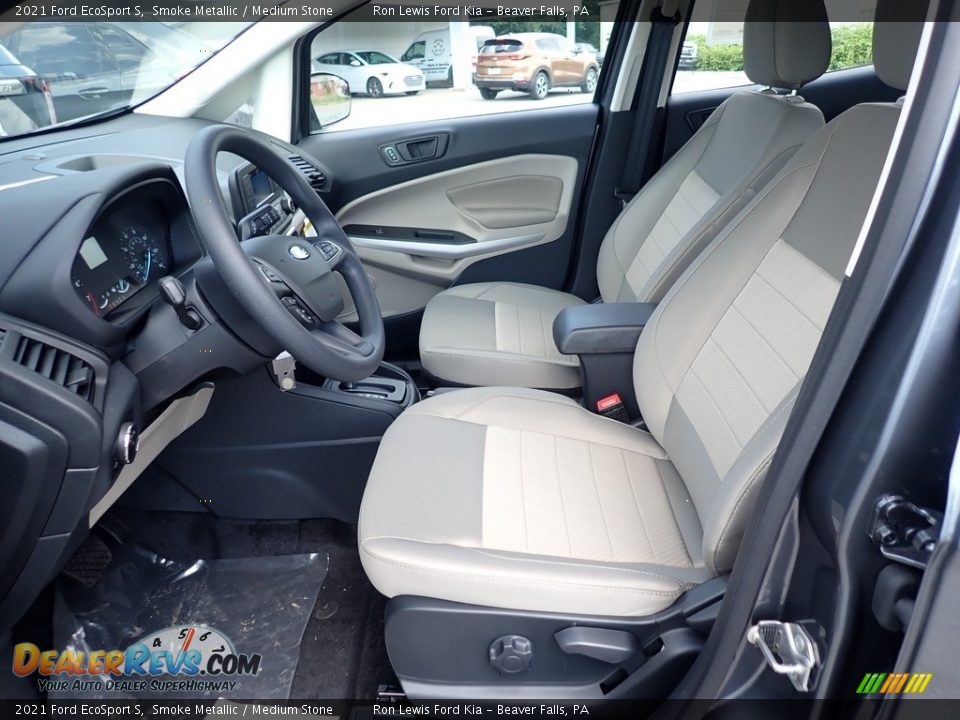 2021 Ford EcoSport S Smoke Metallic / Medium Stone Photo #13