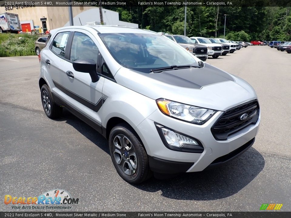 Front 3/4 View of 2021 Ford EcoSport S 4WD Photo #3