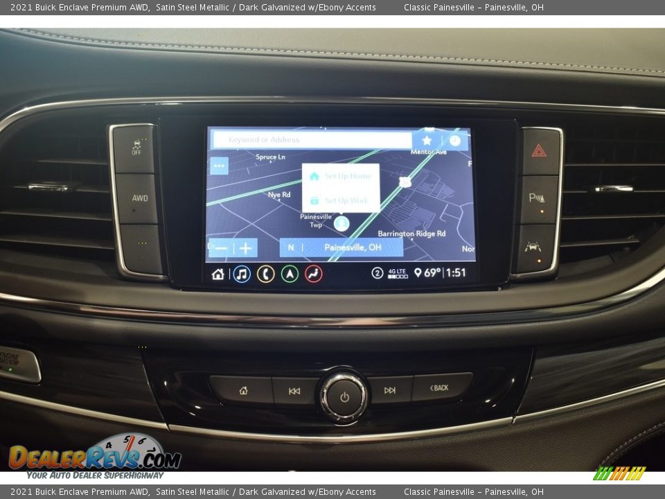 2021 Buick Enclave Premium AWD Satin Steel Metallic / Dark Galvanized w/Ebony Accents Photo #12