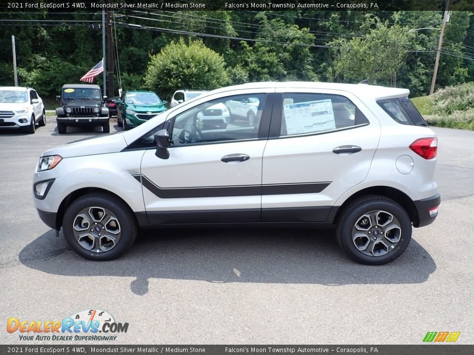 Moondust Silver Metallic 2021 Ford EcoSport S 4WD Photo #6