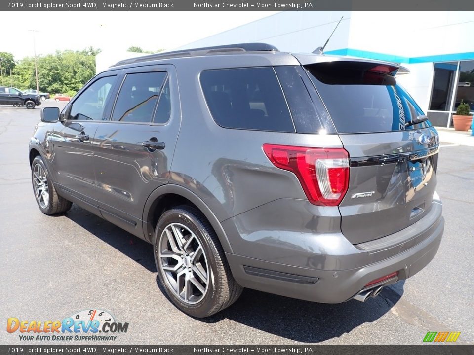 2019 Ford Explorer Sport 4WD Magnetic / Medium Black Photo #4