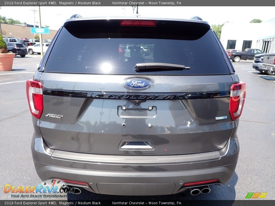 2019 Ford Explorer Sport 4WD Magnetic / Medium Black Photo #6