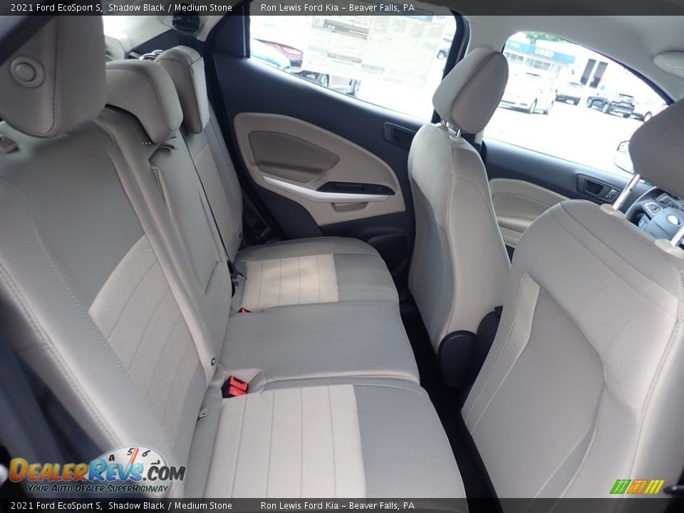 2021 Ford EcoSport S Shadow Black / Medium Stone Photo #10