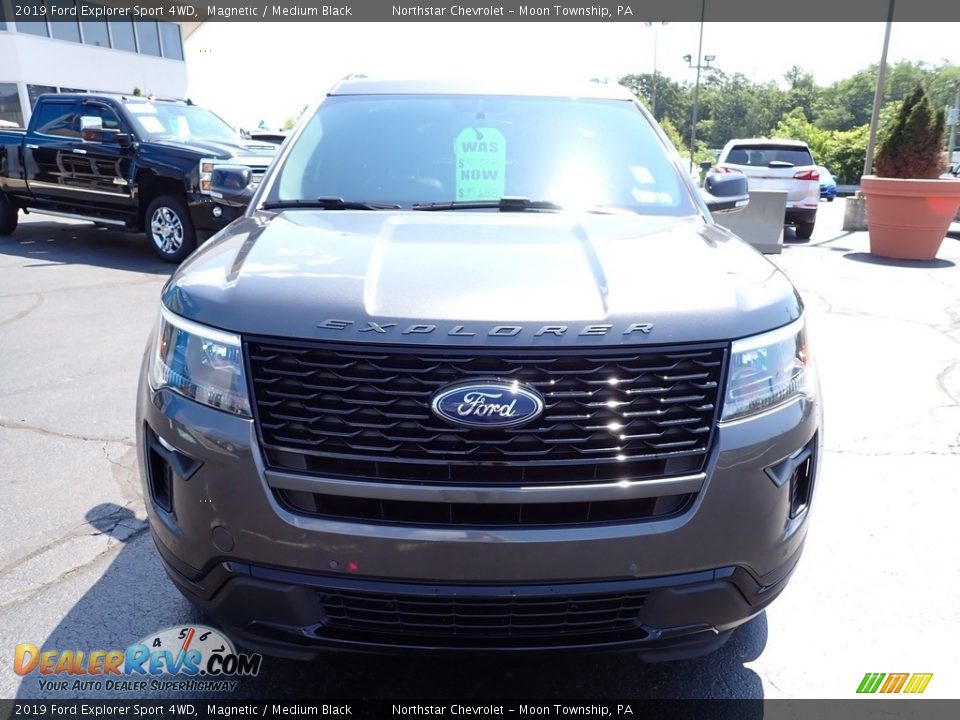 2019 Ford Explorer Sport 4WD Magnetic / Medium Black Photo #13