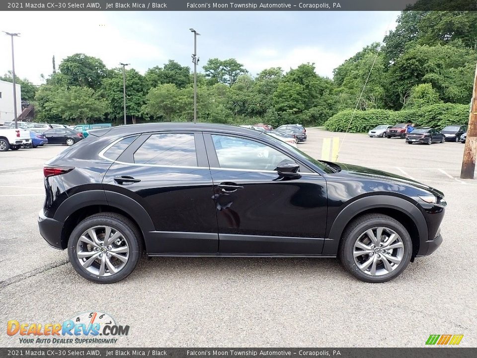 2021 Mazda CX-30 Select AWD Jet Black Mica / Black Photo #1