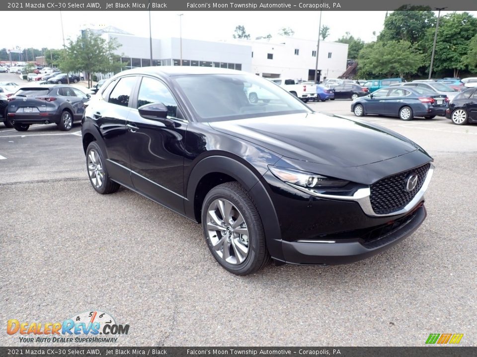 2021 Mazda CX-30 Select AWD Jet Black Mica / Black Photo #3