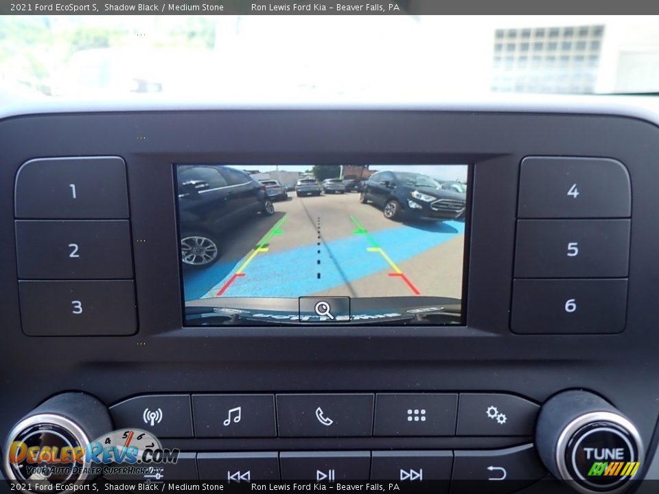 2021 Ford EcoSport S Shadow Black / Medium Stone Photo #17