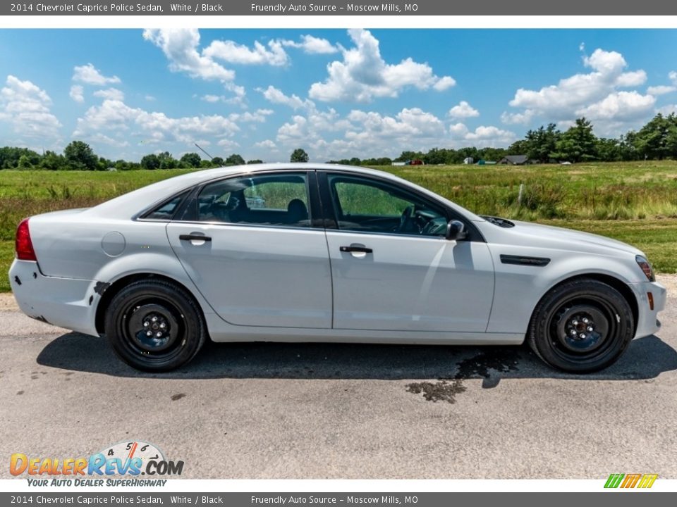 2014 Chevrolet Caprice Police Sedan White / Black Photo #3