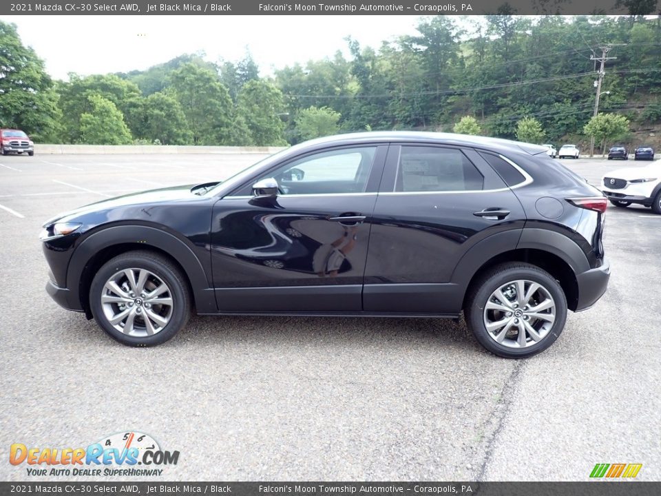 2021 Mazda CX-30 Select AWD Jet Black Mica / Black Photo #6