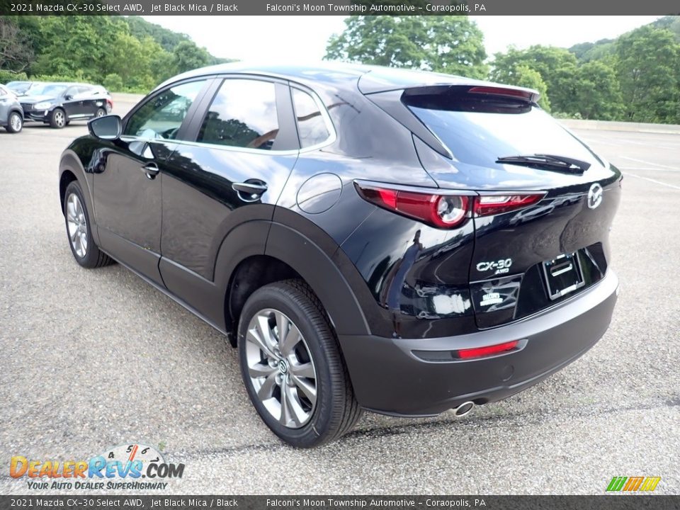 2021 Mazda CX-30 Select AWD Jet Black Mica / Black Photo #7